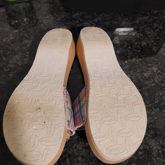 DR. SCHOLL'S Originals PLAID WOOD sandals - Picture 4 of 9